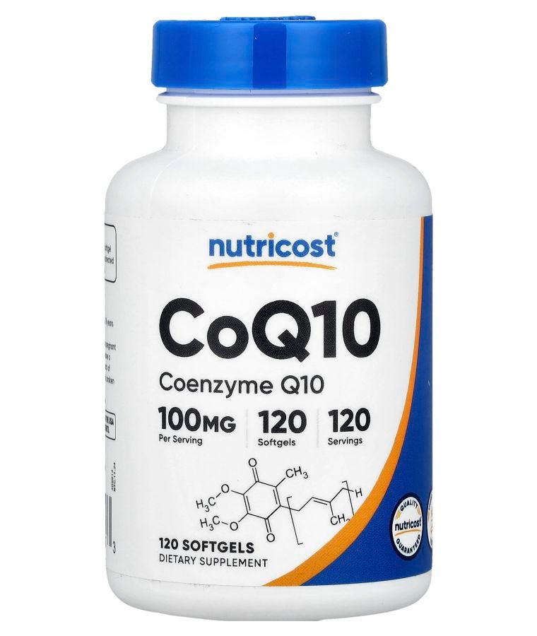 Nutricost CoQ10 100 mg 120 Softgels