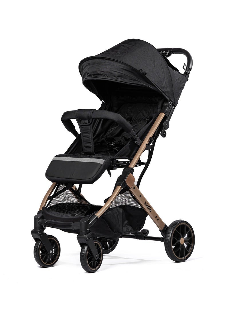 Kidilo Luxury Baby Stroller | Lightweight, Portable Design | Four-Wheel Stroller for Newborns and Infants - Image 1