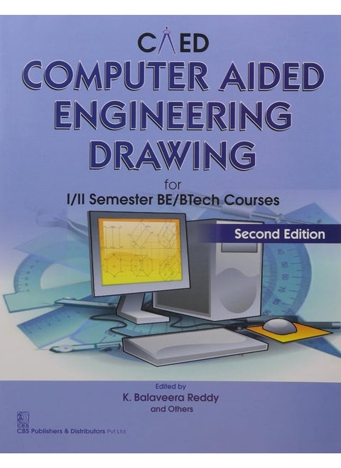 Caed Computer Aided Engineering Drawing For 1/11 Semester Be/Btech Courses (Pb 2015)