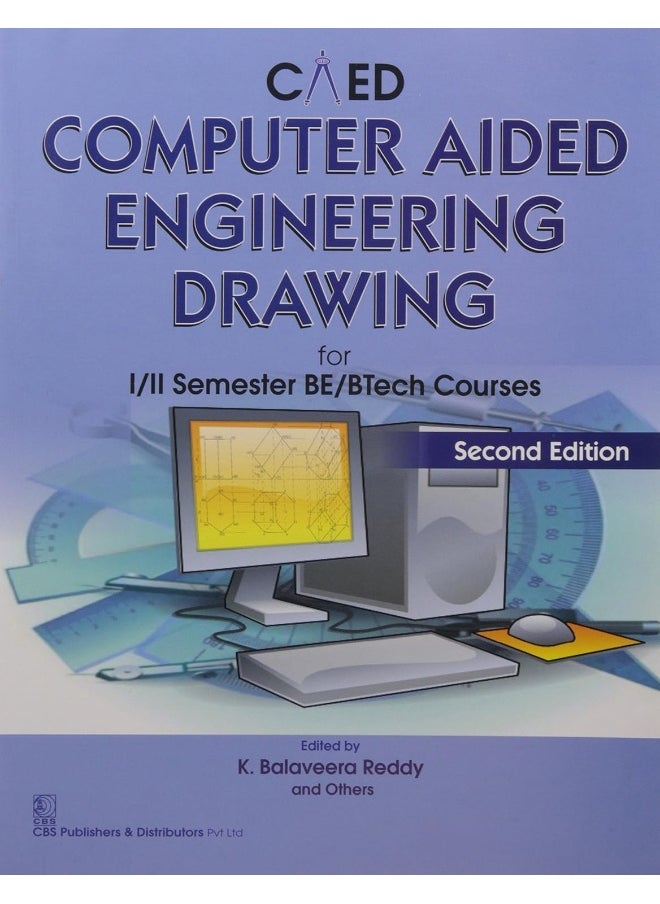 Caed Computer Aided Engineering Drawing For 1/11 Semester Be/Btech Courses (Pb 2015)