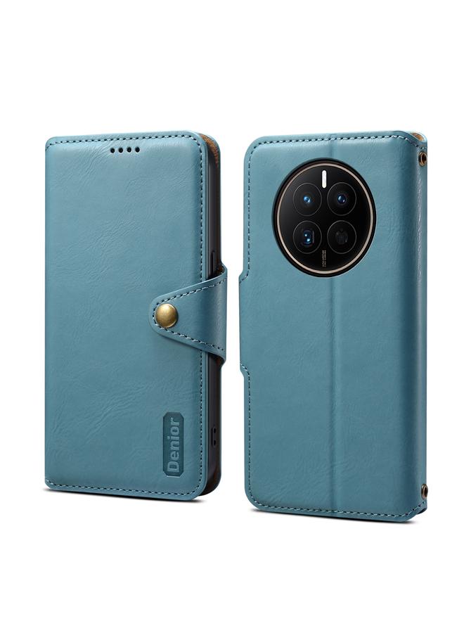 Case For Huawei Mate 50 Cowhide Texture Wallet Style Leather Phone Case