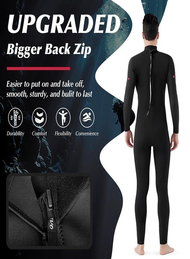 Yakevo Men Wetsuits 3mm Full Body Neoprene Wetsuit for Men - Cold Water Wetsuit for Surfing, Diving, Snorkeling, Swimming, Kayaking & Water Sports - Image 2