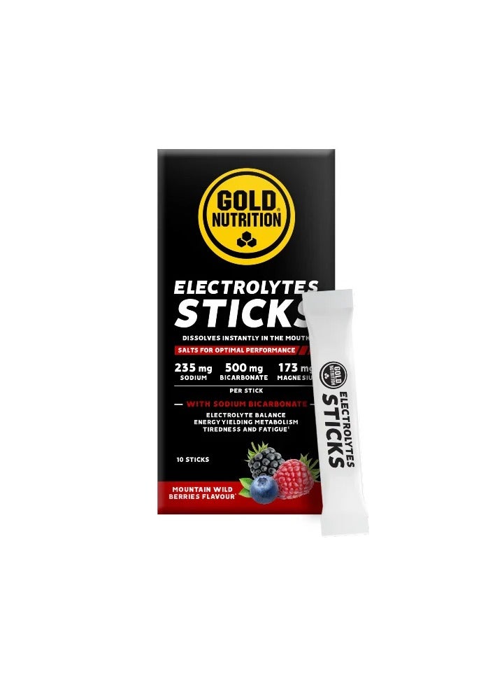 GOLD NUTRITION Electrolytes Sticks , 3g, 10pcs - Image 1