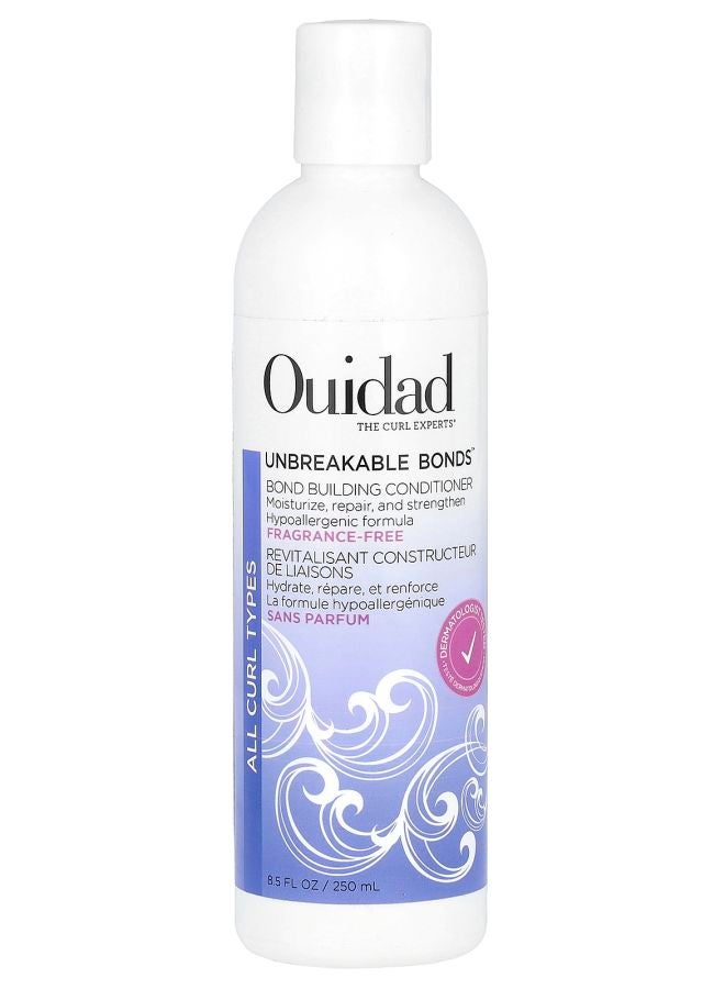 Unbreakable Bonds™ Bond Building Conditioner All Curl Types Fragrance-Free 8.5 fl oz (250 ml)