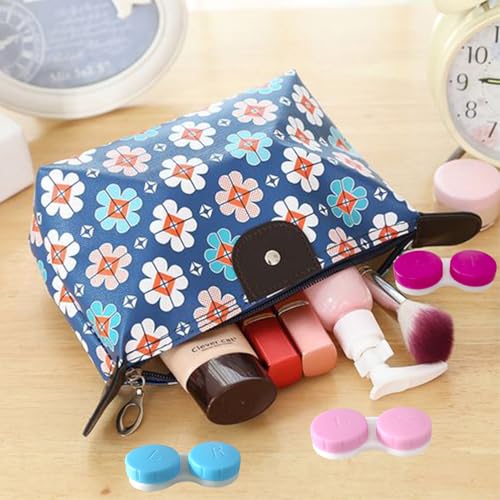 Erewa 12 Pack Contact lens case Contact Lens Holder Box Soak Storage Kit(Assorted Color) - Image 4