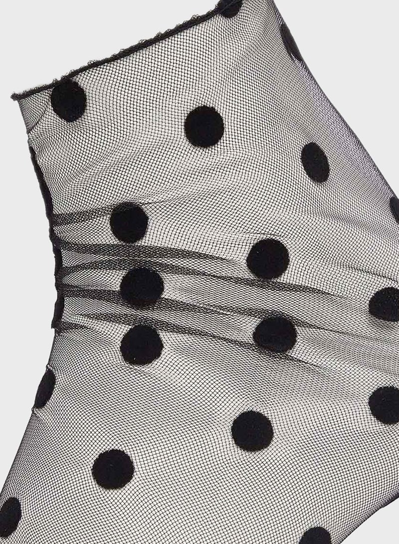 Styli Lace Detail Socks - Image 2