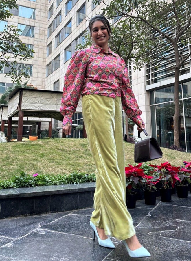 AKS Floral Printed Casual Shirt for Women - Image 3