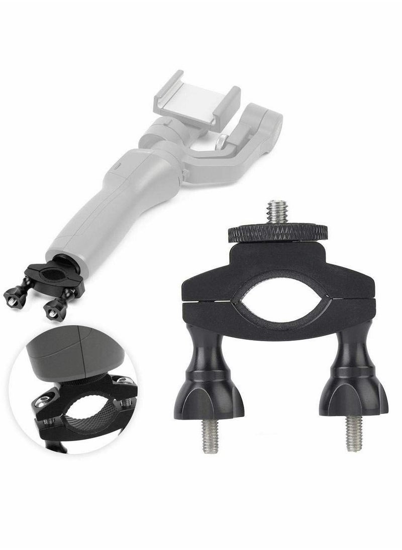 Y&D - Bike Camera Mount, Bicycle/Motorcycle Bracket with 1/4 Screw Adapter for OSMO Action, Gopro 7 6 5 4, SJCAM, XiaoYi Action Cameras, Handlebars Diameter of 1.3 3.2cm - Image 1