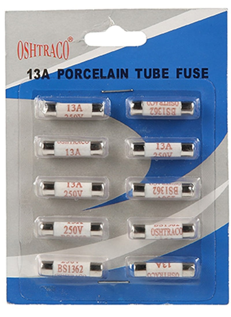 OSHTRACO Oshtraco Fuse (13 A, Pack of 10) 