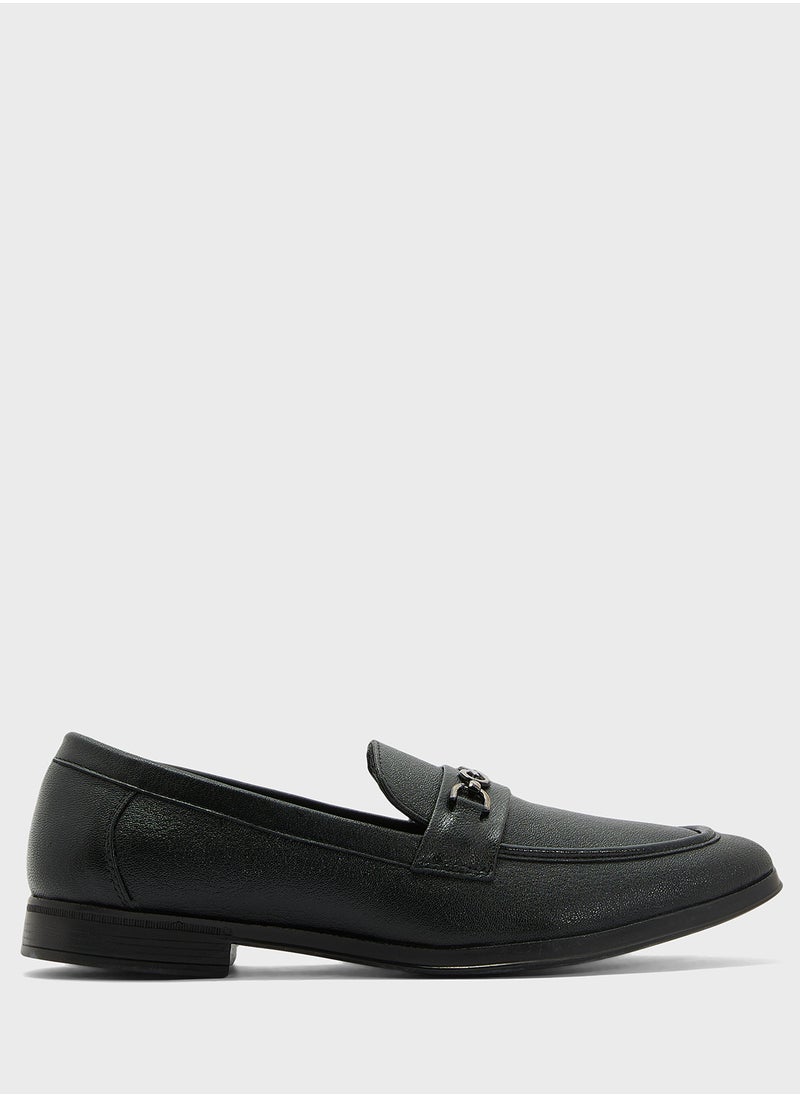 Robert Wood Genuine Leather Formal Slip Ons  - Image 1