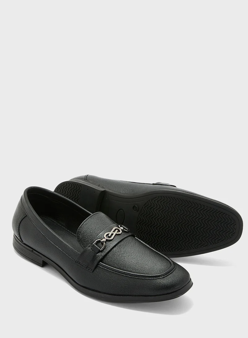 Robert Wood Genuine Leather Formal Slip Ons