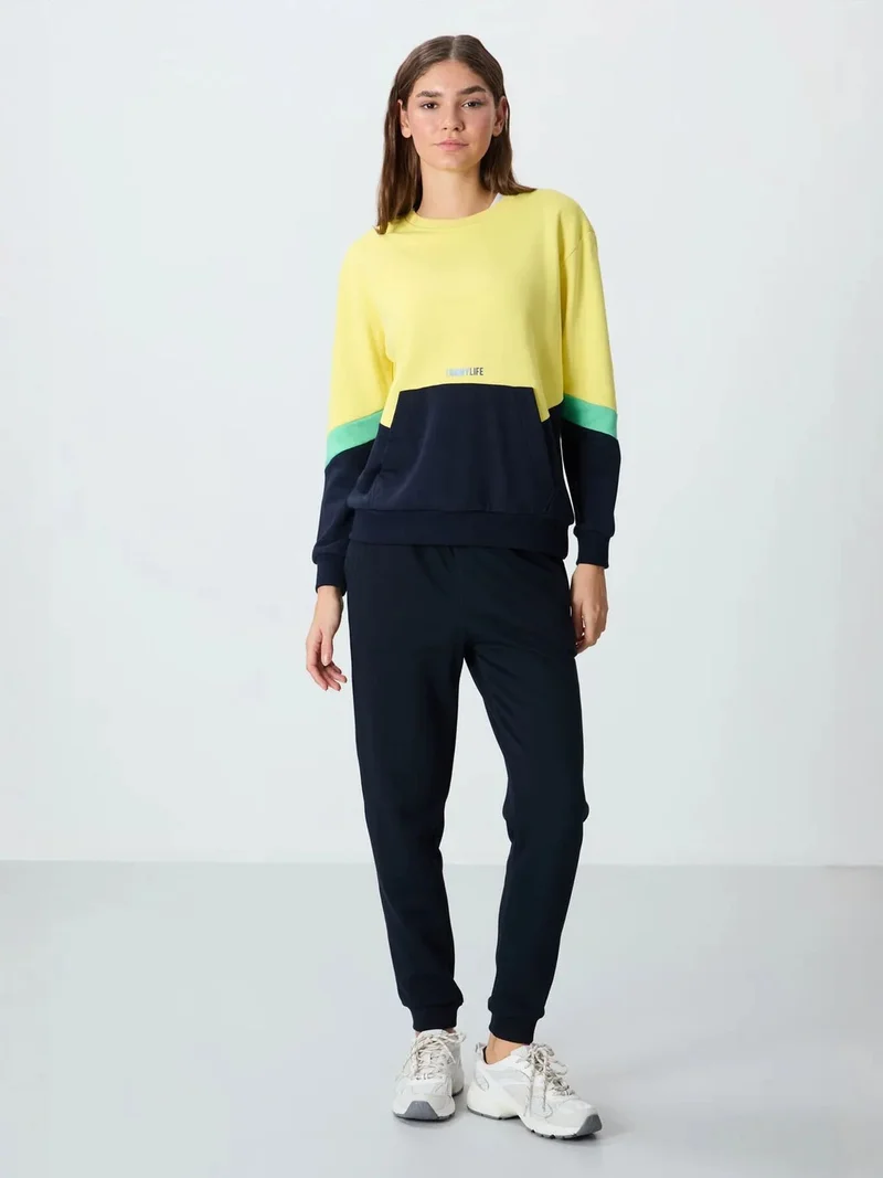 TOMMYLIFE TOMMY Women's Cotton-blend Jogger Sweatpants