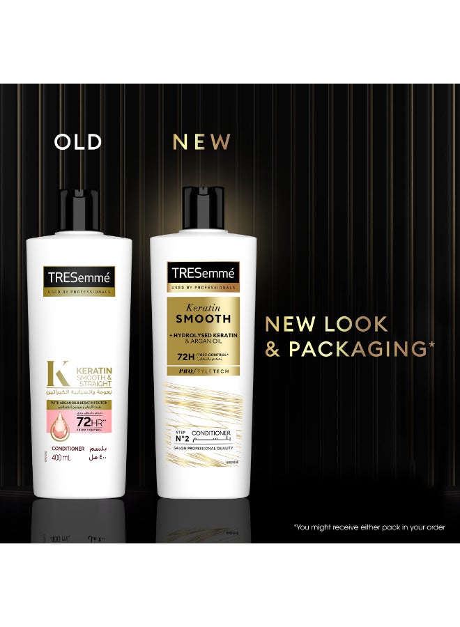 TRESemmé TRESEMME Keratin Smooth & Straight Conditioner, 600ml - Image 4