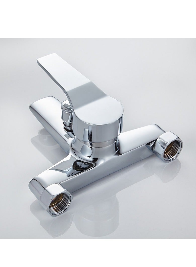 McDou Shower Faucet, Bathroom Bathtub Faucet, Mixer Faucet, Bathtub Shower Valve, Wall-Mounted, Household Water Outlet Hot and Cold Water Faucet - Image 3