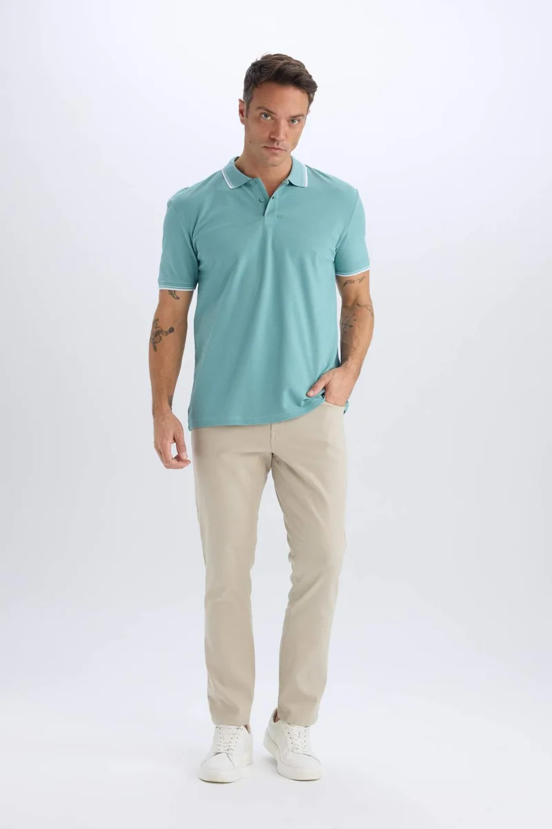 DeFacto Slim Fit Super Skinny Hem Trousers