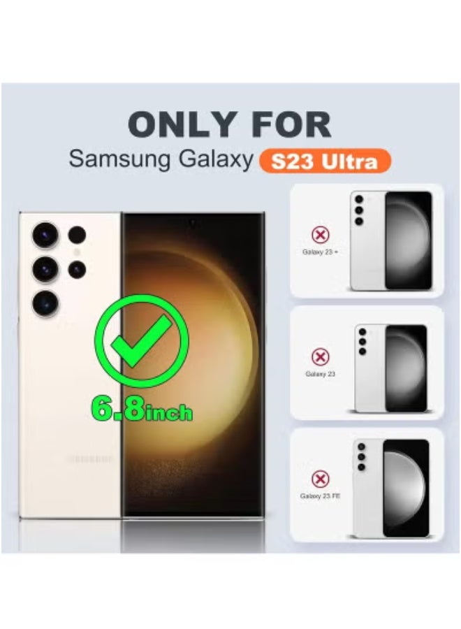 TIGER Slim Magnetic Case for Samsung Galaxy S23 Ultra – MagSafe Compatible Protective Cover | Ultra-Thin Shockproof Phone Case with Built-In Magnet Ring | Lightweight, Durable, Scratch-Resistant Back Cover for Galaxy S23 Ultra 6.8-Inch Smartphone - Image 2