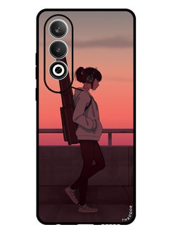 Protective Case Anti Scratch Shock Proof Bumper Cover For Oppo K12 girl_musician_guitar