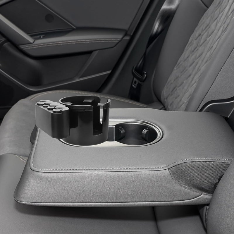 Car Cup Holder Extender Large Water Bottle Holder for Vehicle Interior with Coin Storage Compatible with Standard Cups and Bottles - Image 5