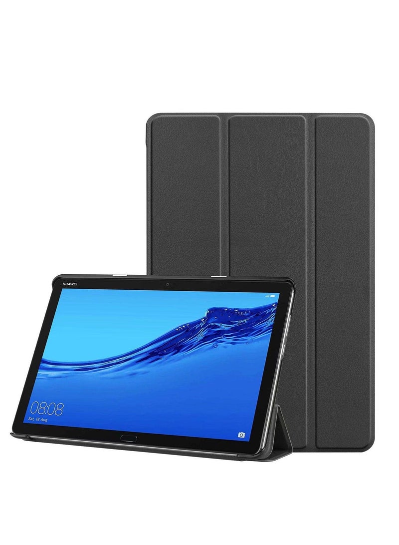 Magnet PU Case for Huawei MediaPad T5 10.0" Tablet Stand - Image 1