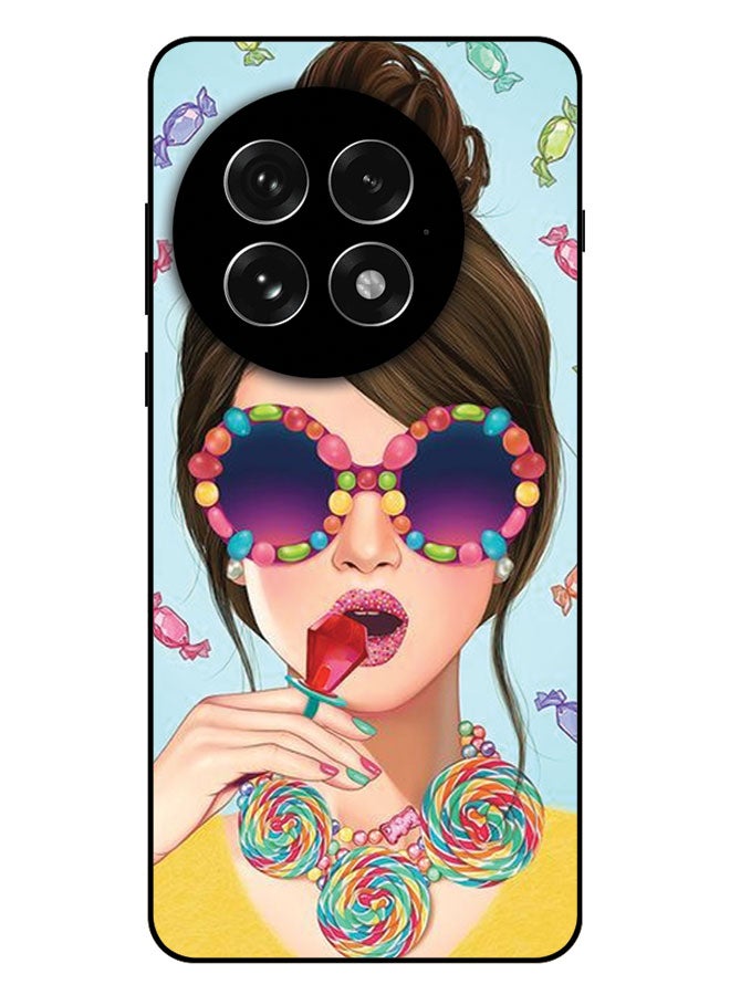 EYE CATCH Printed Protective Case Cover For OnePlus 13 -  Stylish Girl - Image 1