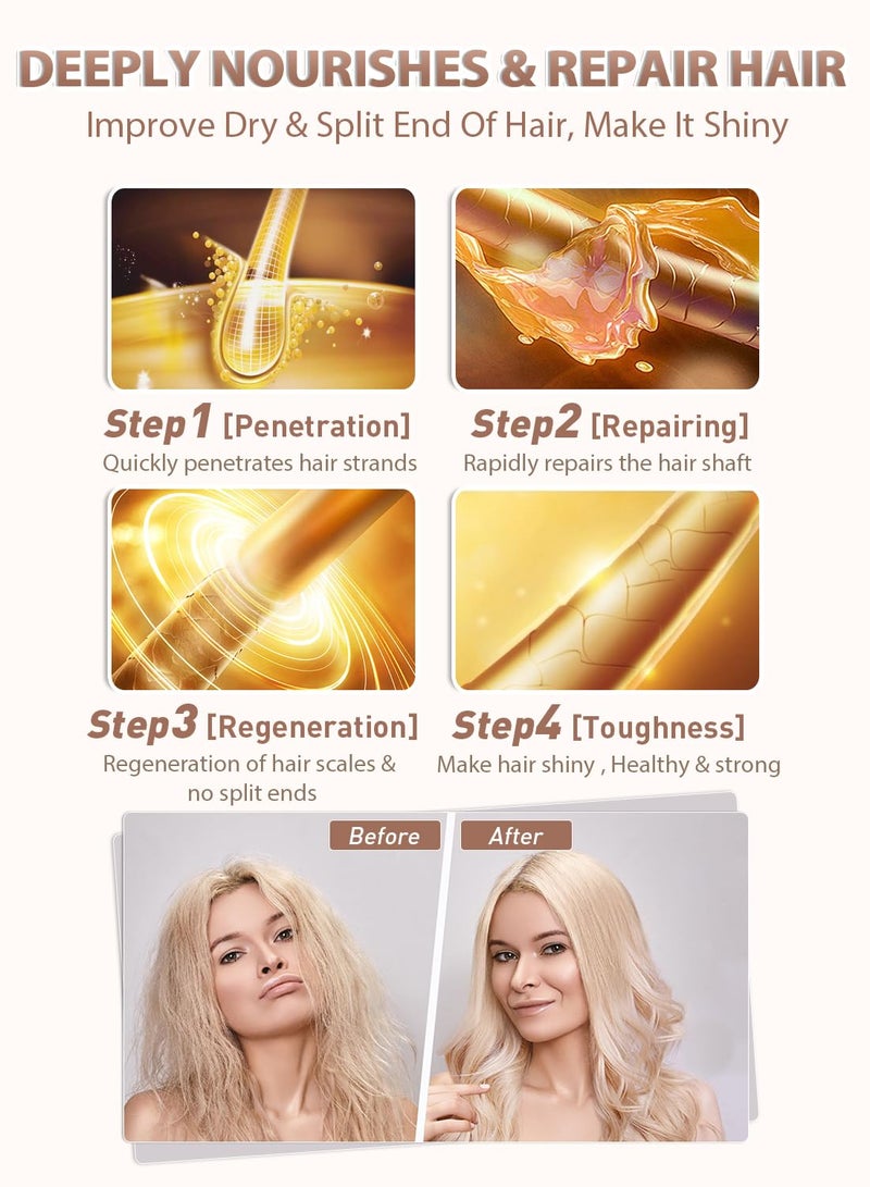 ANWOOR عصا شمع الشعر من أنور لتثبيت الشعر - صانع كعكة الشعر ومرطب للشعر للأطفال والنساء والفتيات - 1 قطعة - Image 4