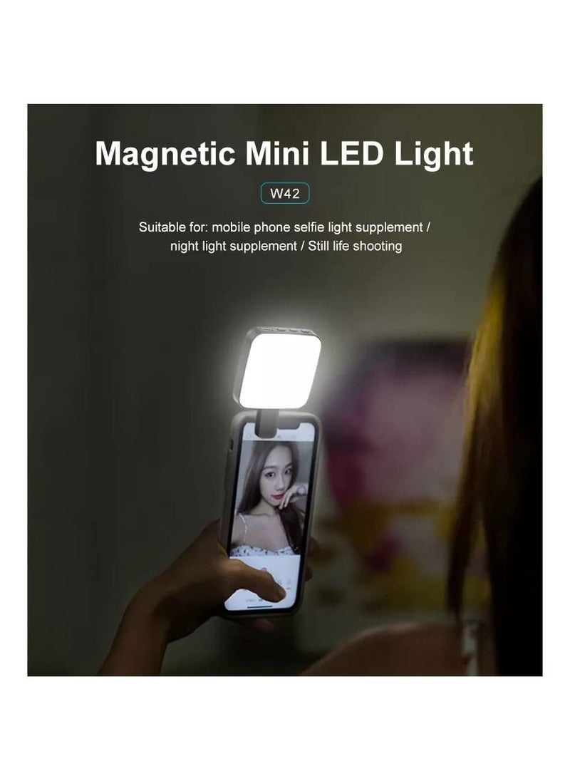 KASTWAVE Magnetic Selfie Light, Adjustable Rechargeable LED Fill Light for iPhone 12 13 14 Series, Compatible with Live Stream, Makeup, TIK Tok, Video  - Image 5