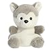 Aurora Adorable Palm Pals Busky Husky Stuffed Animal Fun Collectible Plush for Kids and Adult Collectors Perfect for Decorating Rooms and Birthday Gifts Gray 45 Inches - Image 4