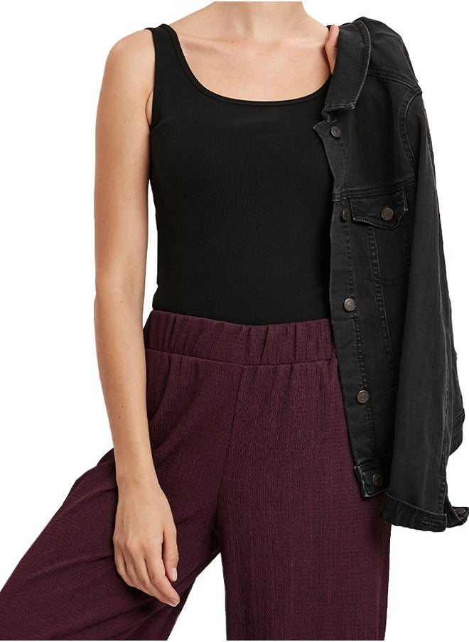 Nileton T-shirt Bold Strap - Cotton - Tank Top Sleeveless For Women  - Image 3