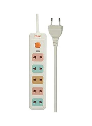 For A Power Plug With 5 Outlets White - pzsku/Z89A5A4FE3E3BA9CD0FF1Z/45/_/1697957845/a21f71e9-d650-43d2-8331-b9b4f7fe7d16