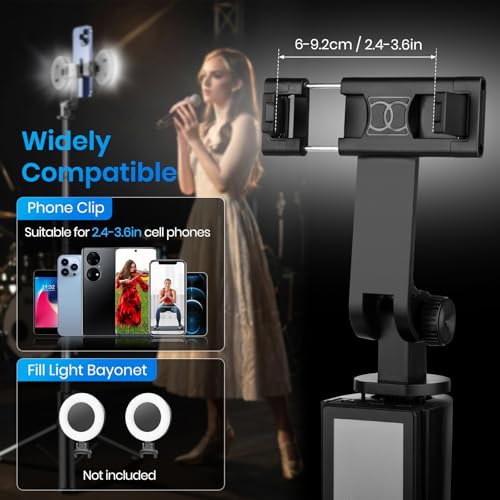 XSMNER Universal Real-Time Back Camera Monitor for iPhone & Android, Vlog Selfie Monitor Screen for iPhone, No App Needed, 1080P HD Screen for Live Streaming TikTok YouTube - Image 5