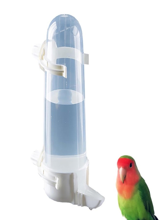 Shuoxpy Pet Bird Waterer - 8.45 Fl Oz Automatic Parrot Water Feeder, Suspended Bird Cage Dispenser for Parakeet, Budgie, Cockatiel, Lovebirds, Canary (1Pcs) - Image 1