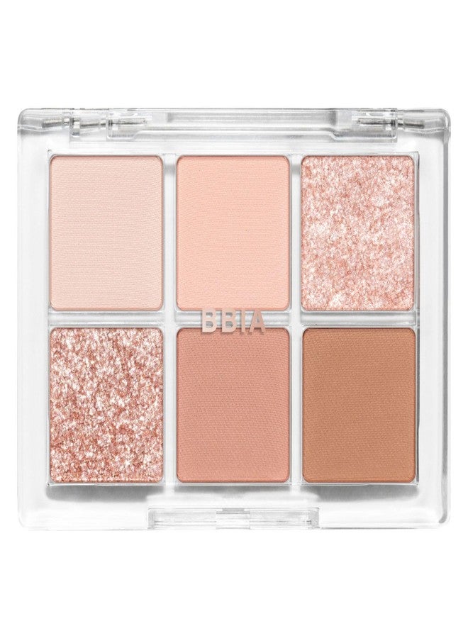 BBI@ BBIA BBIA Ready To Wear Eye Palette - Ultimate Eyeshadow Palette Blendable & Buildable Shade Soft Texture Shimmer Finish Gorgeous Pearls Daily Eye Shadow Colors Vegan Korean Eye Makeup (01 NUDE BLUSH) - Image 1