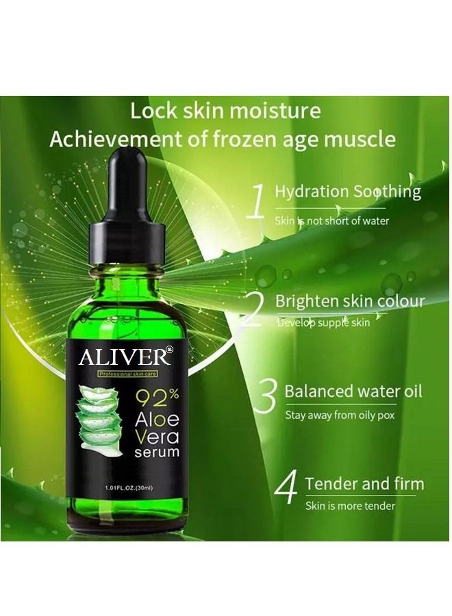 ALIVER 99% Natural Aloe Vera Serum 30ml 30ml - Image 2