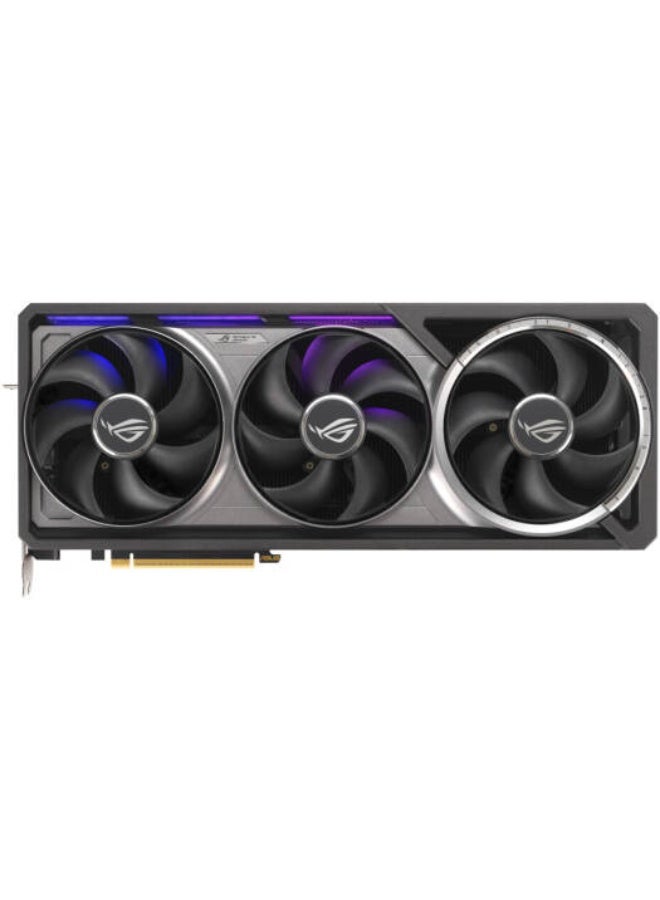 أسوس بطاقة الرسوميات ROG أسترا GeForce RTX™ 5090 OC Edition للألعاب (PCIe® 5.0، 32GB GDDR7، HDMI®/DP 2.1، تصميم 3.8-slot، 4 مراوح، مراوح Axial-tech، غرفة بخار مسجلة ببراءة اختراع، وسادة حرارية GPU بتغيير الطور) - Image 2