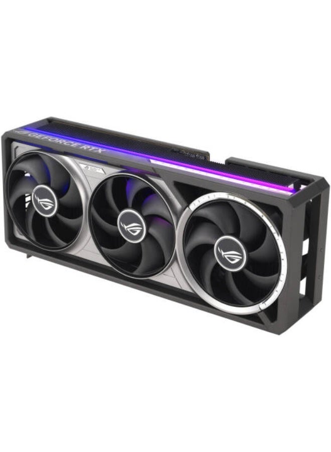 أسوس بطاقة الرسوميات ROG أسترا GeForce RTX™ 5090 OC Edition للألعاب (PCIe® 5.0، 32GB GDDR7، HDMI®/DP 2.1، تصميم 3.8-slot، 4 مراوح، مراوح Axial-tech، غرفة بخار مسجلة ببراءة اختراع، وسادة حرارية GPU بتغيير الطور) - Image 3