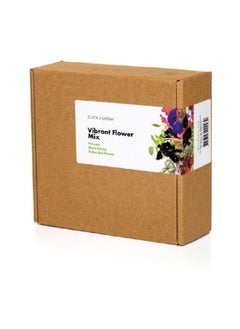CLICK AND GROW 9-Piece High-Quality Vibrant Flower Mix 12 x 5.5 x 12 cm PPMVFX9  - Image 1