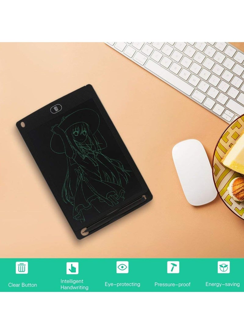 erorex LCD Writing Tablet 8.5 Inch Doodle Pad Portable Electronic Writer Environmental Writing and Drawing Memo Board  - Image 4