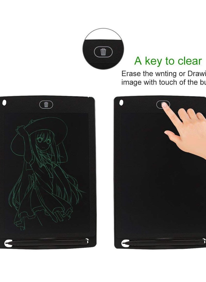 erorex LCD Writing Tablet 8.5 Inch Doodle Pad Portable Electronic Writer Environmental Writing and Drawing Memo Board  - Image 5
