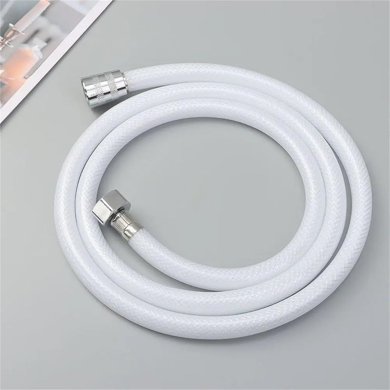 Shower Hose Replacement Shower Hose, PVC in Multicolor for 1.5-3.0M(Silver,2.0M) - Image 2