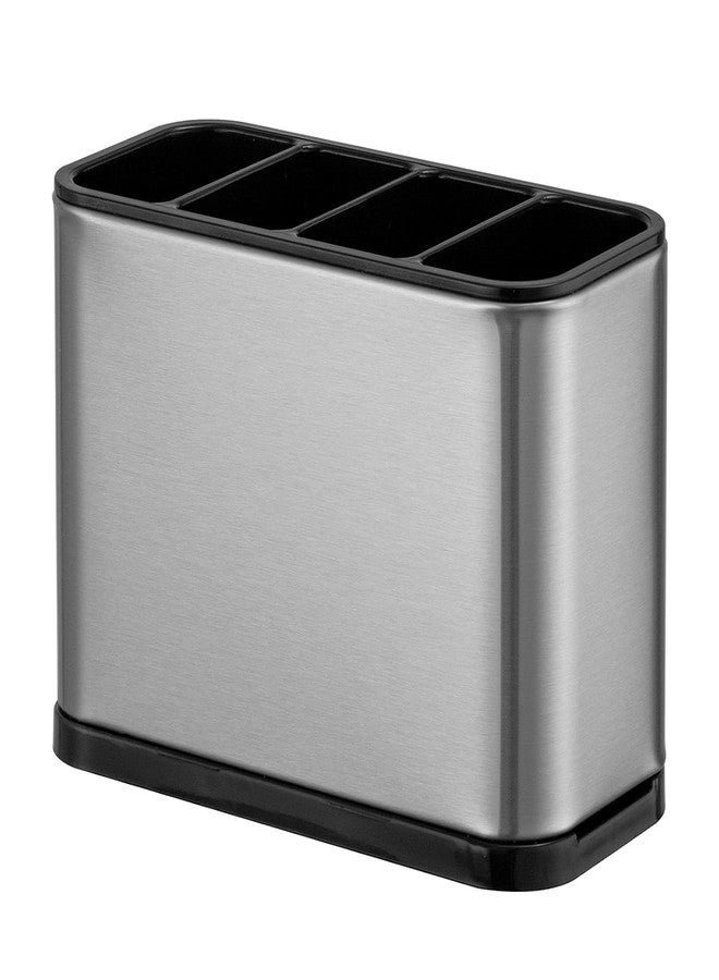 Foliam Surface Stainless-Steel Cutlery Drainer Kitchen Sink Cutlery Drainer and Organiser Cutlery Storage Holder - Image 1