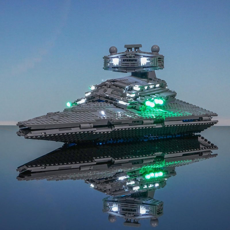 BRIKSMAX 20 Light Kit for Lego Imperial Star Destroyer Innovative Led Lighting Compatible with Lego Star Wars 75394 Not Included Lego Set - Image 3