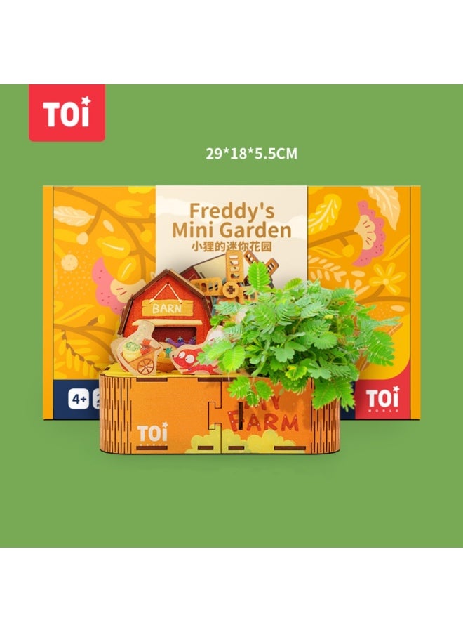 3D Wooden Plant Planting Puzzle Children's Puzzle Handmade Toy for Boys and Girls - Image 1