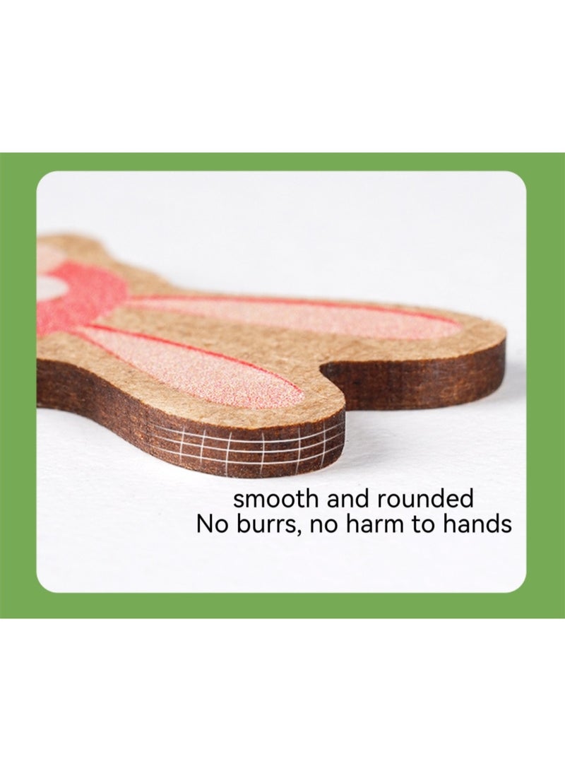 3D Wooden Plant Planting Puzzle Children's Puzzle Handmade Toy for Boys and Girls - Image 4