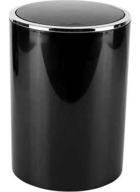 Primanova Lenox 6lt Dustbin Black M-E35-06 
