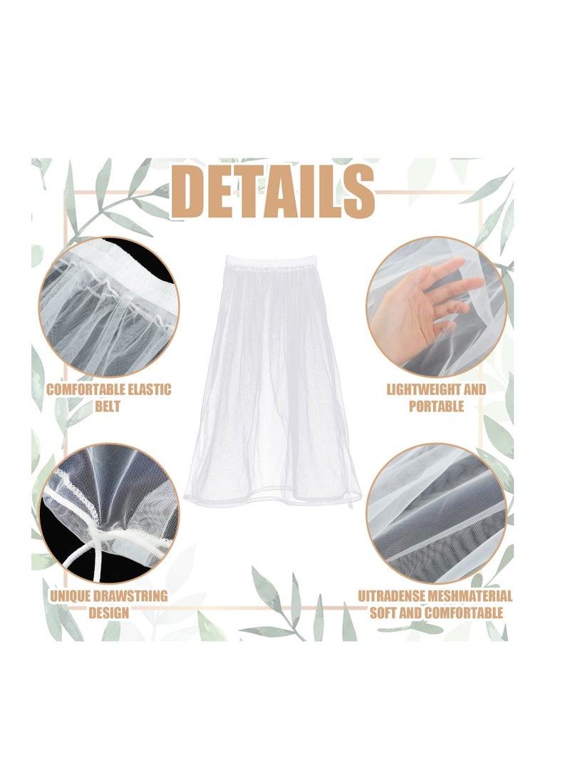 Wedding Gown Underskirt, Ball Gown Petticoat White Bridal Skirt, Toilet Petticoat for Party Wedding - Image 3