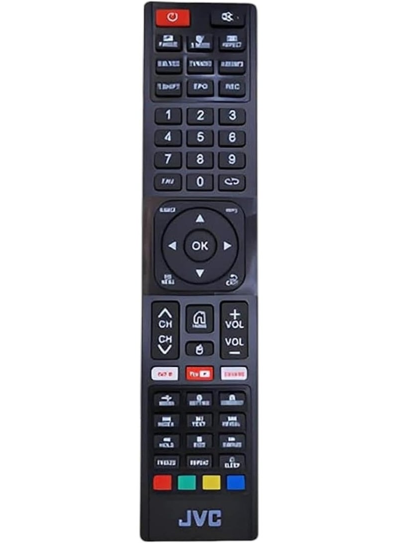 JVC RM-C3401 Replacement Remote Control for 4K UHD Smart LED TVs