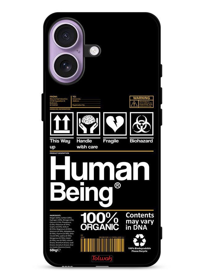 Tolwak Apple iPhone 17 Protective Case Cover Human Being Sticker - Image 1