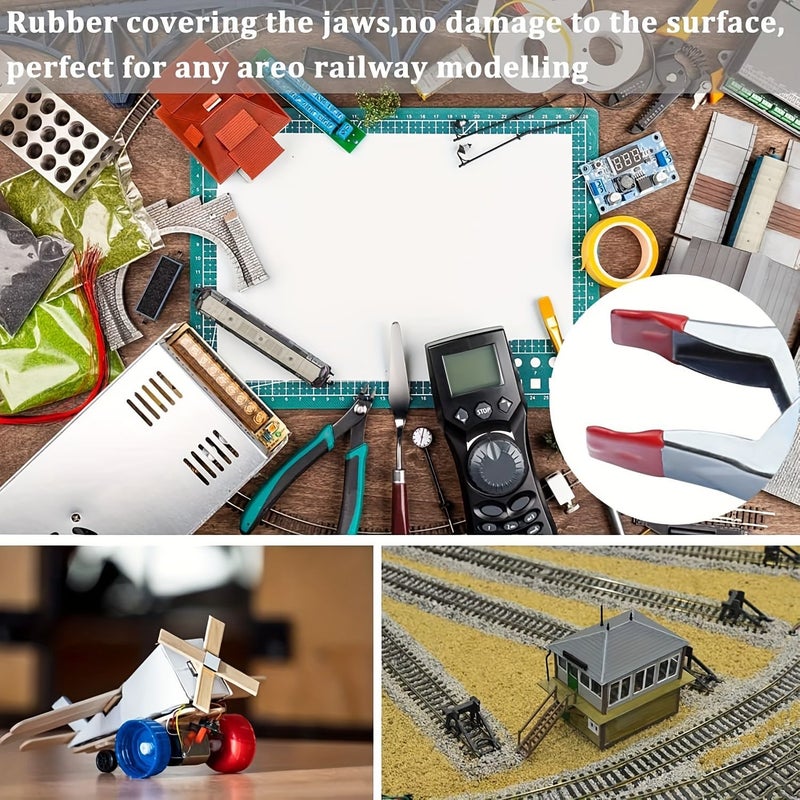 25Pcs 2 Inch Heavy Duty Metal Spring Clamps Red Rubber Coated Grip For Woodworking - Image 4