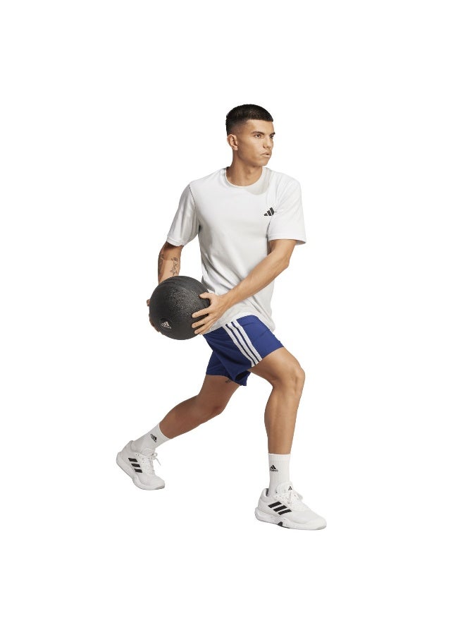 اديداس شورت رجالي رياضي 3-خطوط من النسيج لتمارين اللياقة - Image 5