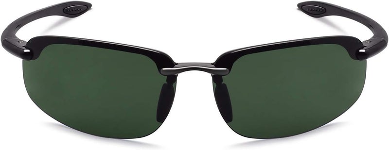 JULI Eyewear نظارات JULI الرياضية للرجال والنساء إطار TR90 بدون حواف للجري وصيد الأسماك والبيسبول والقيادة MJ8001 - Image 2